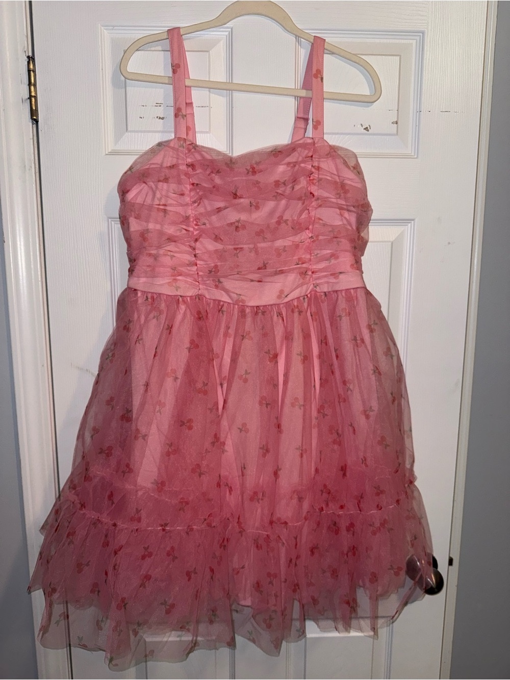 Torrid Retro Chic Cherry Babydoll Dress
